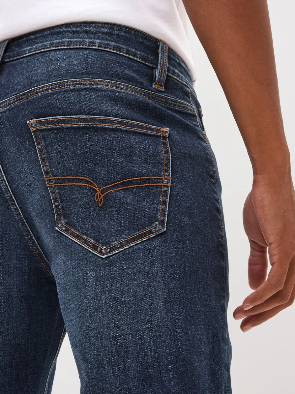 Jeans*Next Blauw - Straight fit - Motionflex jeans
