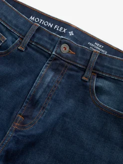 Jeans*Next Blauw - Straight fit - Motionflex jeans