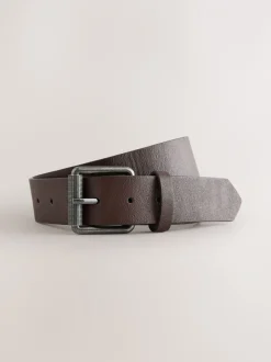 Jeans|Next - Straight fit - Signature jeans met ceintuur Blauw