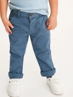 Broeken En Chino's|Next Blauw - Stretch Chino Broek (3mnd-7jr)