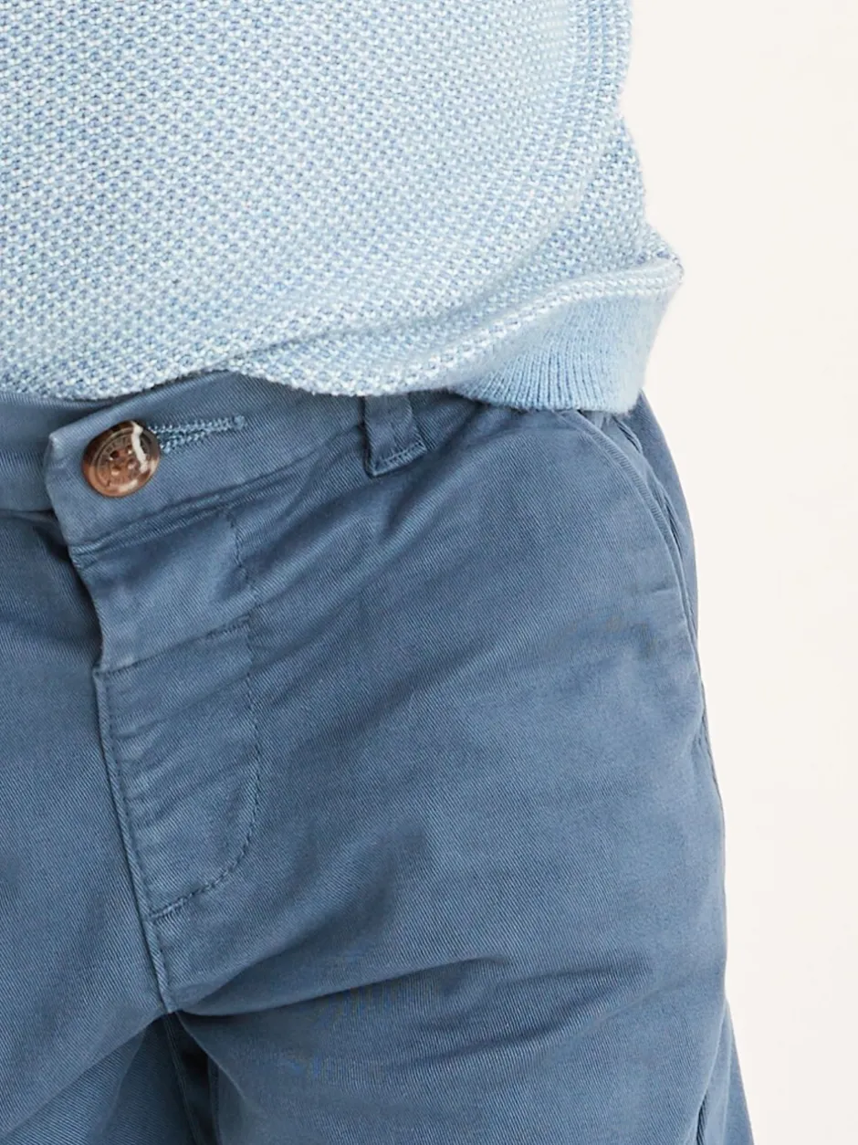 Broeken En Chino's|Next Blauw - Stretch Chino Broek (3mnd-7jr)