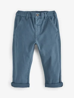 Broeken En Chino's|Next Blauw - Stretch Chino Broek (3mnd-7jr)