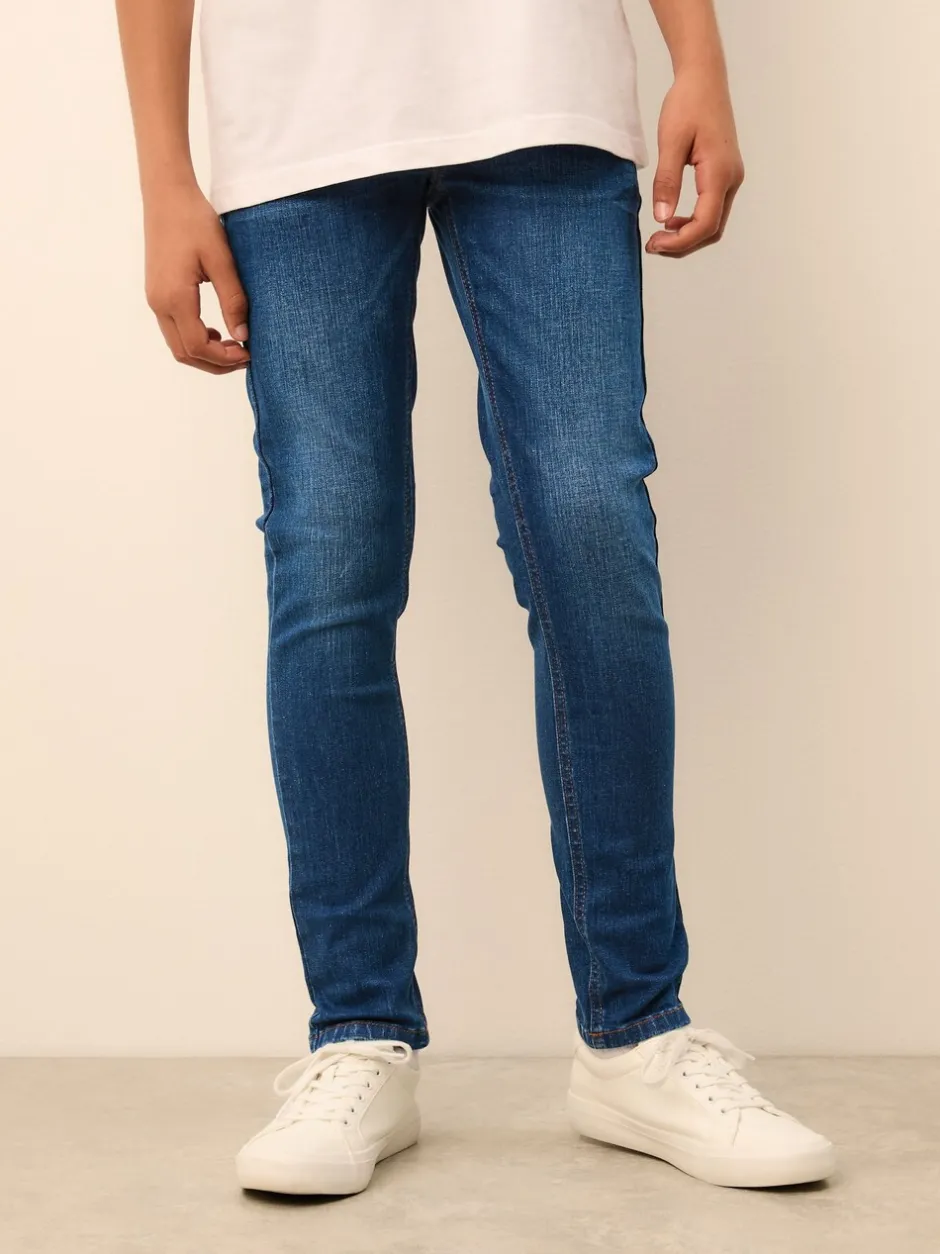 Jeans*Next Blauw - Stretchjeans (3-17jr)