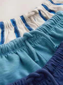Jeans En Joggingbroeken*Next - Stripe Joggers 3 Pack (3mths-7yrs) Blauw