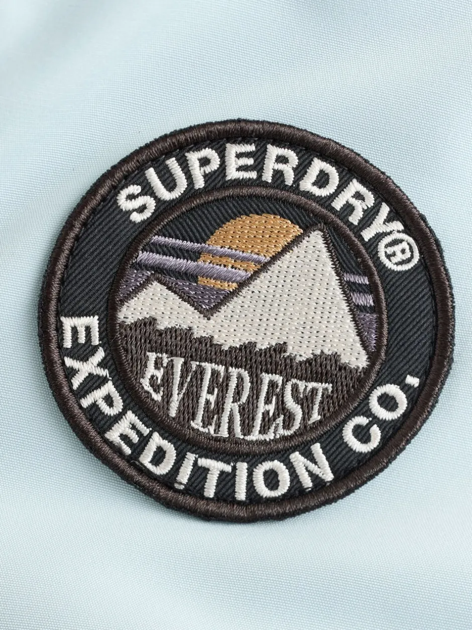 Jassen, Jacks En Kinderwagenpakjes|Superdry Blauw - Everest sneeuwpak