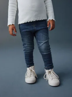 Jeans En Joggingbroeken|Jeans*Next - Superskinny-fit jegging (3 mnd-7 jr) Blauw