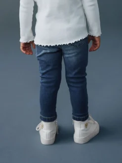 Jeans En Joggingbroeken|Jeans*Next - Superskinny-fit jegging (3 mnd-7 jr) Blauw