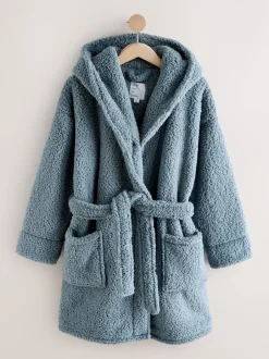 Badjassen*Next - Teddy badjas Blauw