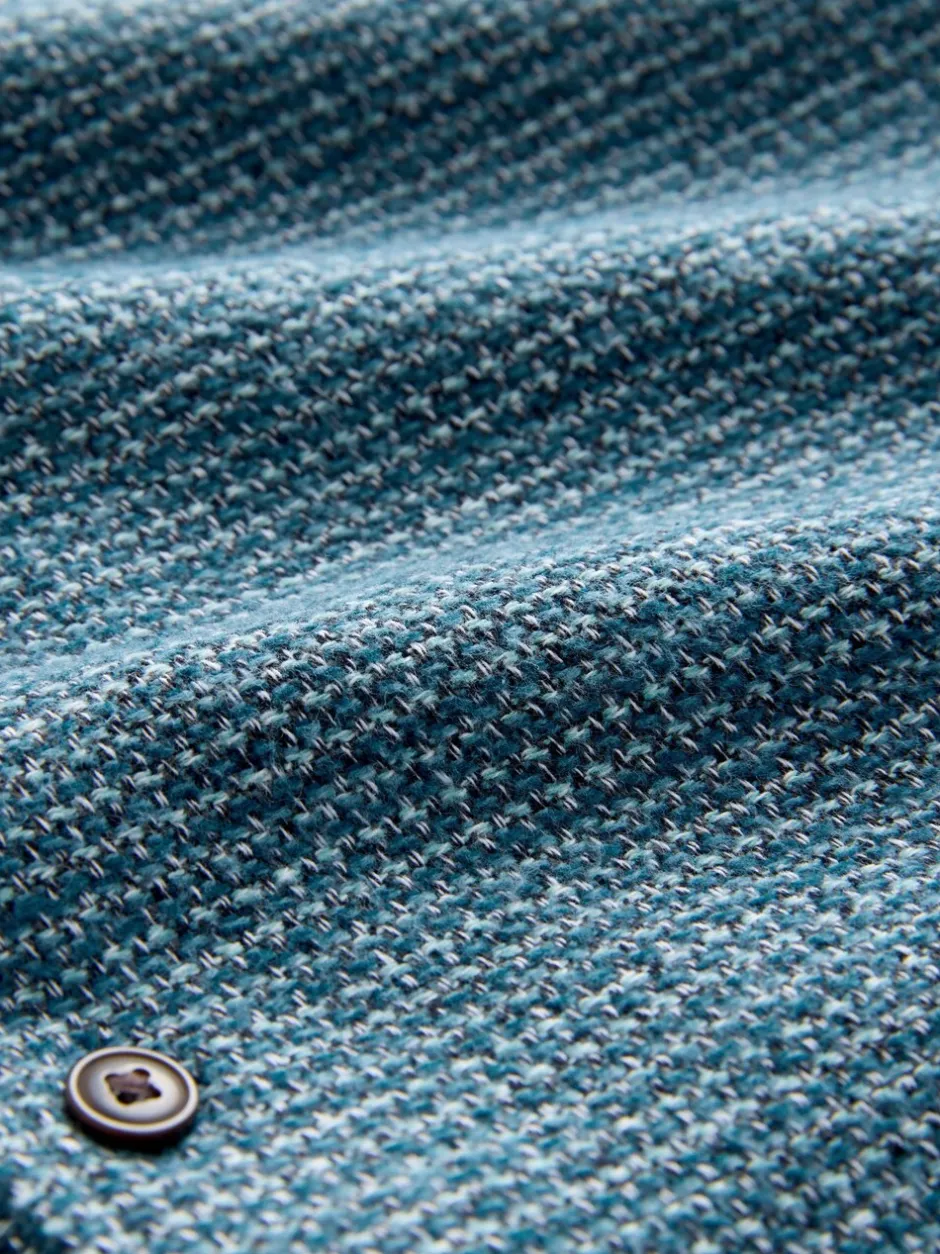 Shirts|Next - Textured Shacket Overshirt Blauw