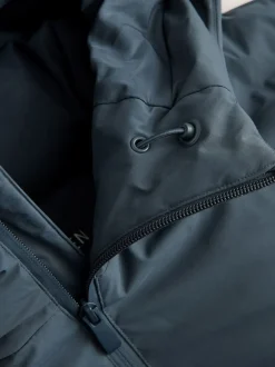 Jassen En Jacks*Next - ThermoGen regenbestendige gewatteerde Jack Blauw