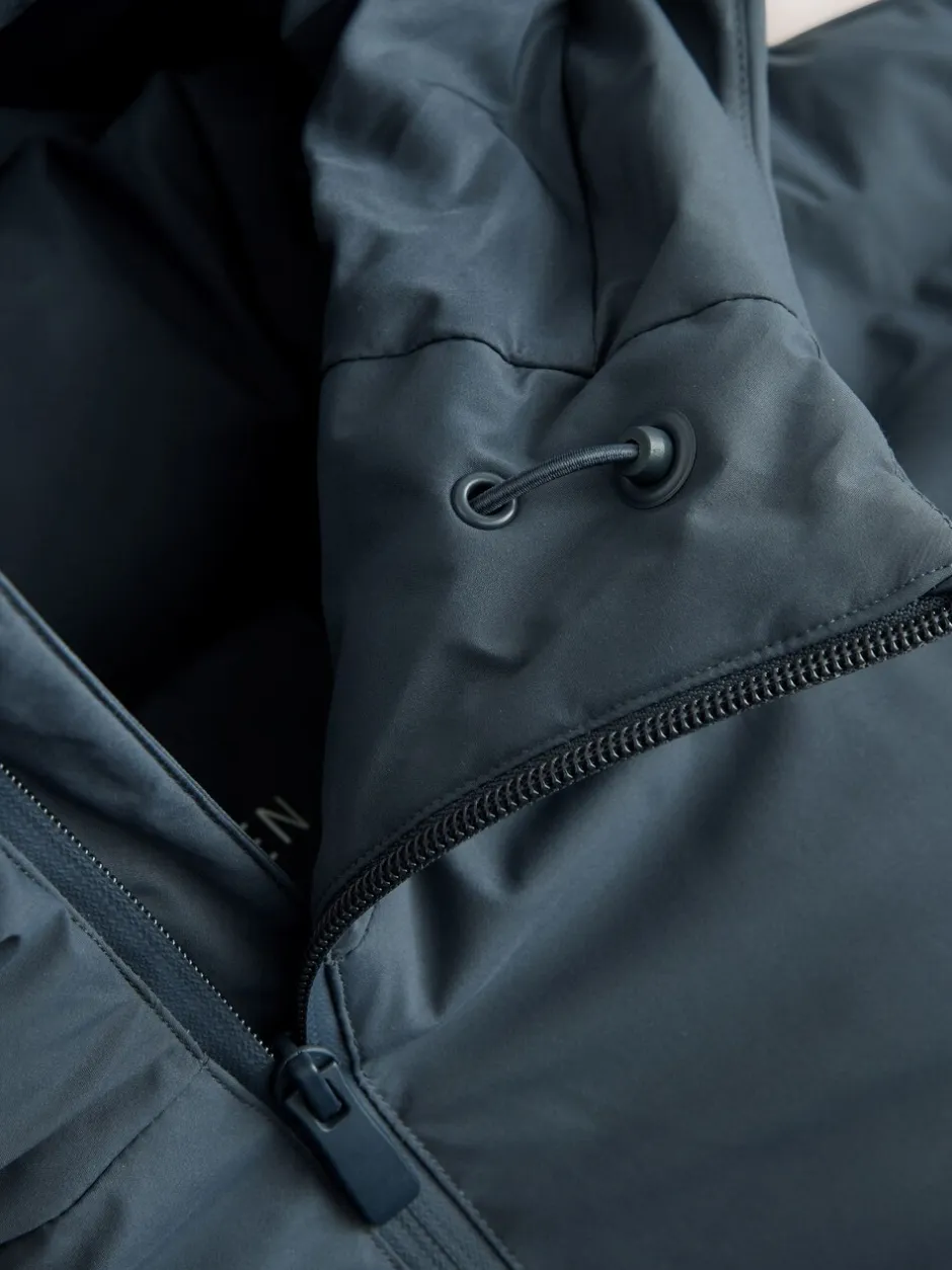Jassen En Jacks*Next - ThermoGen regenbestendige gewatteerde Jack Blauw