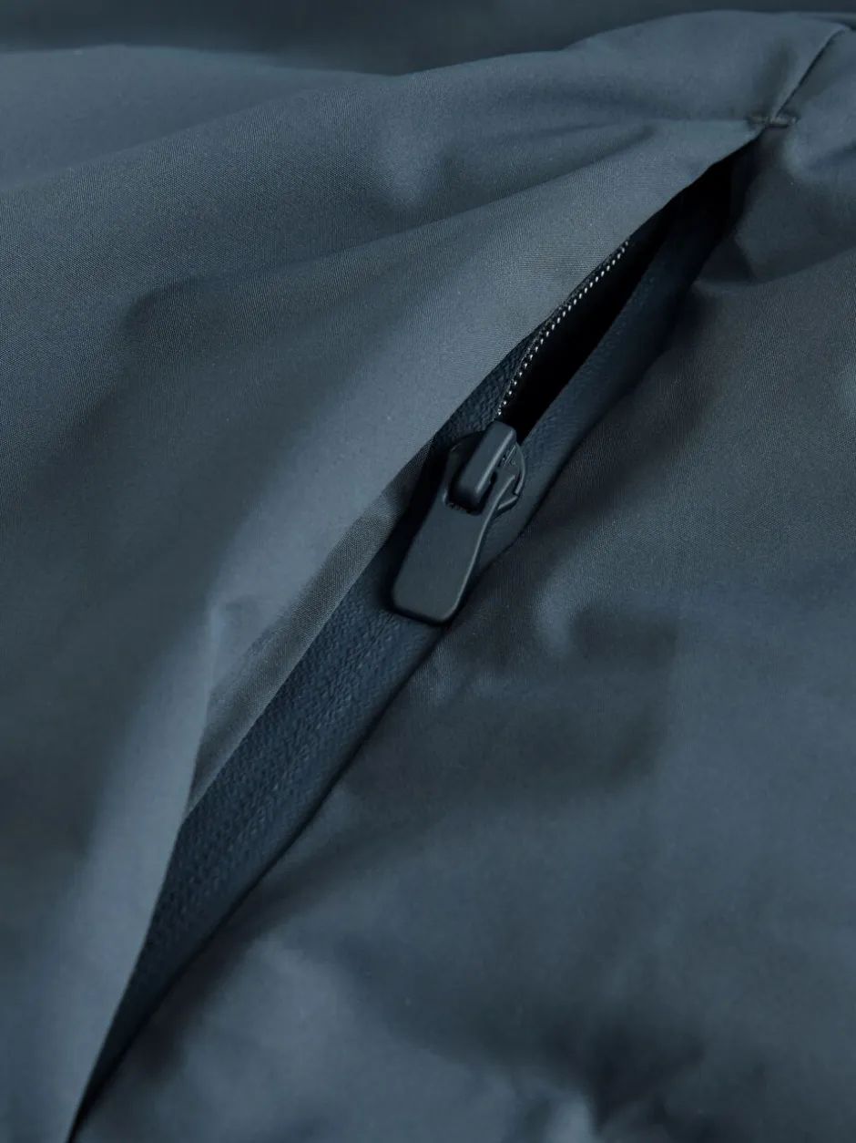Jassen En Jacks*Next - ThermoGen regenbestendige gewatteerde Jack Blauw
