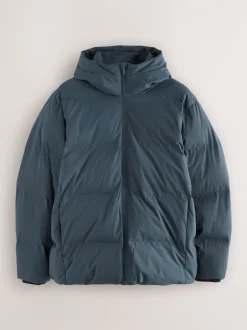 Jassen En Jacks*Next - ThermoGen regenbestendige gewatteerde Jack Blauw