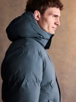Jassen En Jacks|Next - ThermoGen regenbestendige gewatteerde Jack Blauw