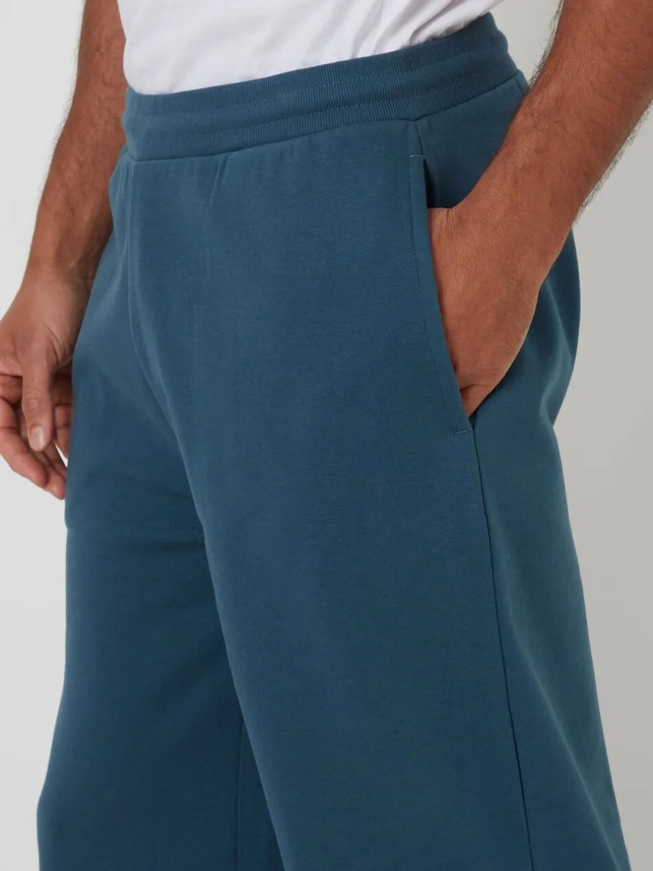 Joggingbroeken*Threadbare - Wide Leg Joggers Blauw