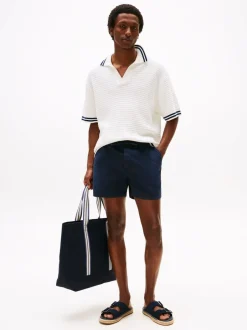 Shorts|Tommy Hilfiger - Flag Embroidery Shorts Blauw