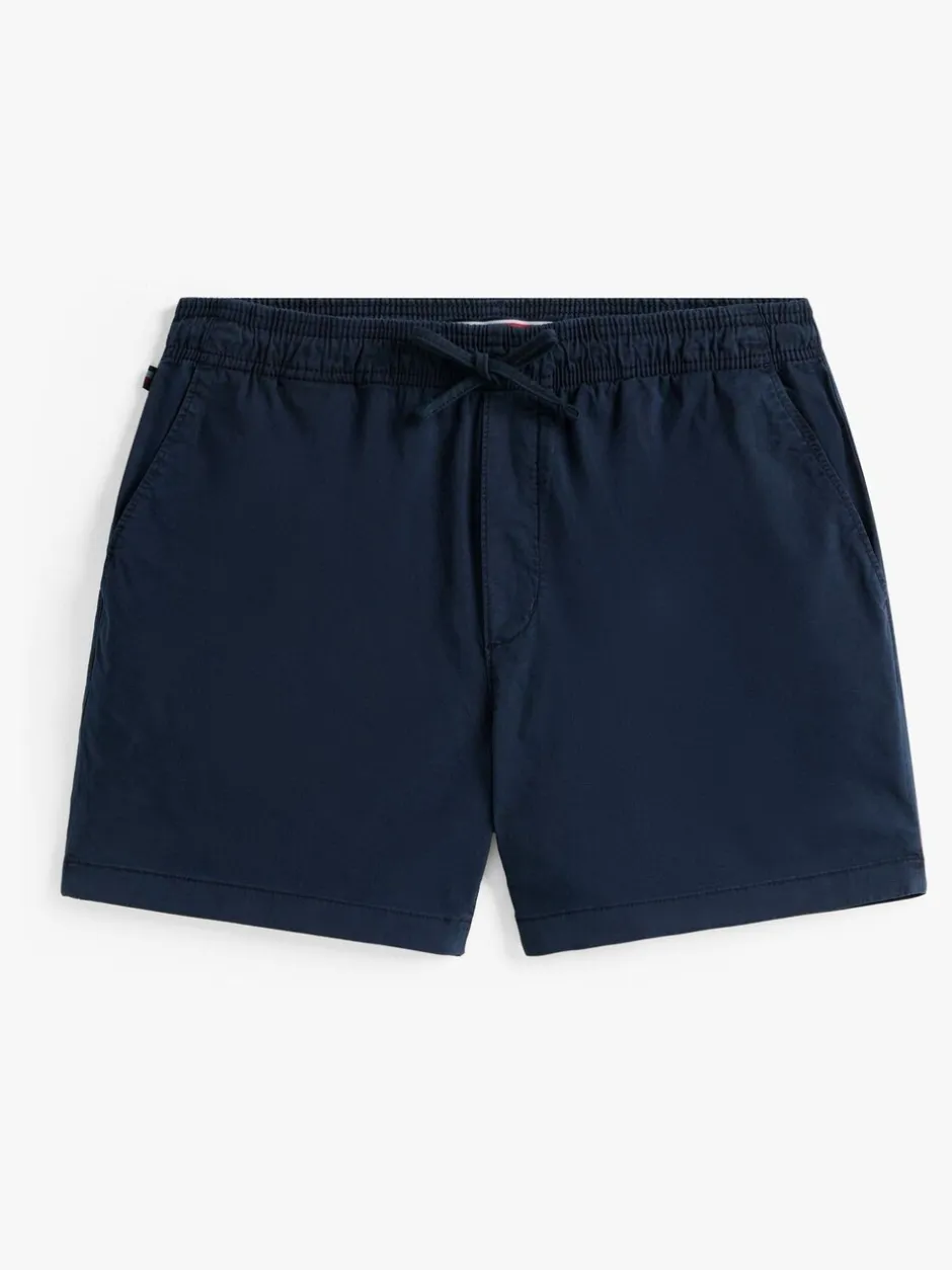 Shorts|Tommy Hilfiger - Flag Embroidery Shorts Blauw