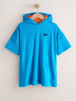 Badkleding|Next - Towelling Poncho (3-16yrs) Blauw