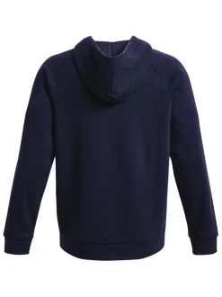 Sportkleding|Under Armour - Rival fleece hoodie met rits Blauw