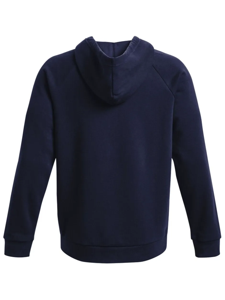 Sportkleding|Under Armour - Rival fleece hoodie met rits Blauw
