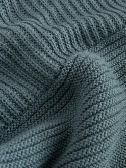 Truien En Breisels|Sweaters En Hoody´S*Next Blauw - Utility gebreide hoodie (3-16jr)