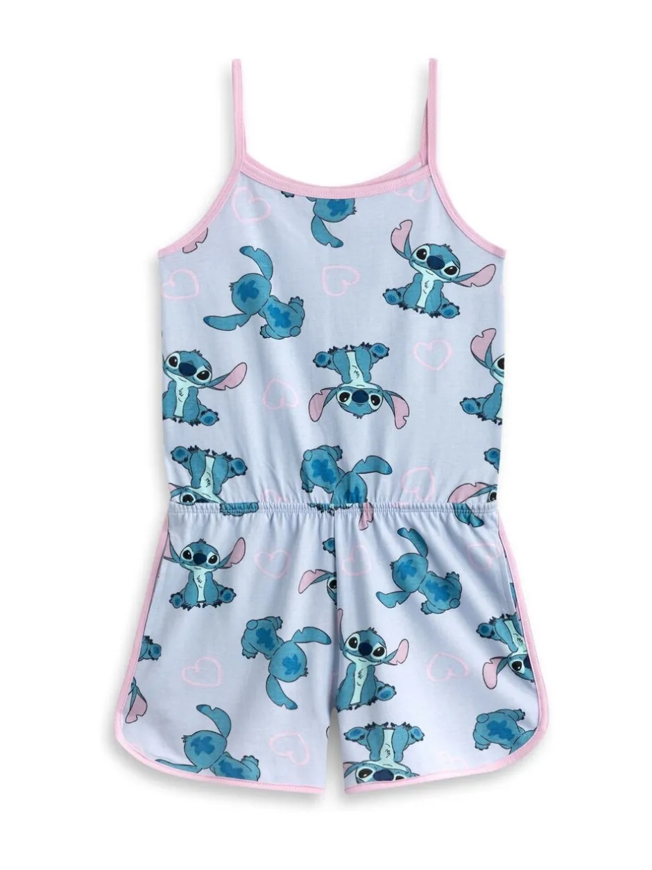 Jumpsuits En Playsuits*Vanilla Underground - Disney Stitch mouwloos speelpakje voor meisjes Blauw