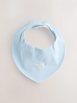 Slabbetjes*Next Blauw - Verpakking met 5 babyslabbetjes