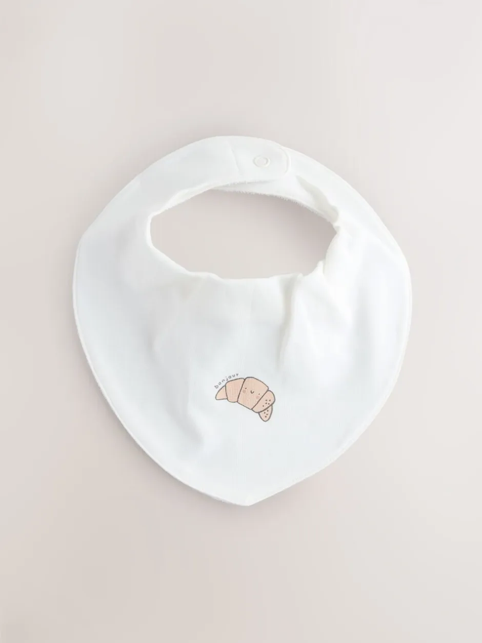 Slabbetjes*Next Blauw - Verpakking met 5 babyslabbetjes