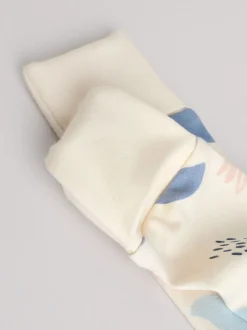Babypakjes En Babypyjama's*Next Blauw - Verpakking van 4 Baby slaappakjes zonder voetjes met tweewegrits (0mnd-3jr)