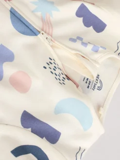 Babypakjes En Babypyjama's*Next Blauw - Verpakking van 4 Baby slaappakjes zonder voetjes met tweewegrits (0mnd-3jr)