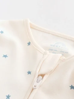 Multipacks|Babypakjes En Babypyjama's|Next Blauw - Verpakking van 3 babypyjama's met tweewegrits (0-2jr)