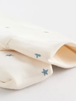 Multipacks|Babypakjes En Babypyjama's|Next Blauw - Verpakking van 3 babypyjama's met tweewegrits (0-2jr)