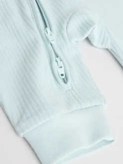 Babypakjes En Babypyjama's|Next Blauw - Verpakking van 5 babyslaappakjes met tweewegrits (0 mnd - 3 jr)