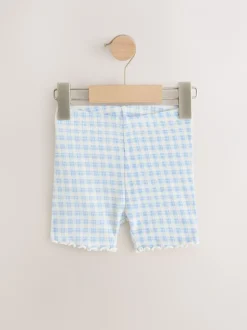 Shorts|Shorts En Rokken*Next Blauw - Verpakking van 5 geribbelde shorts (3 mnd - 7 jr)