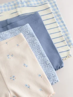 Shorts|Shorts En Rokken*Next Blauw - Verpakking van 5 geribbelde shorts (3 mnd - 7 jr)