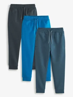 Joggingbroeken|Next - Verpakking van 3 joggingbroeken (3-16jr) Blauw