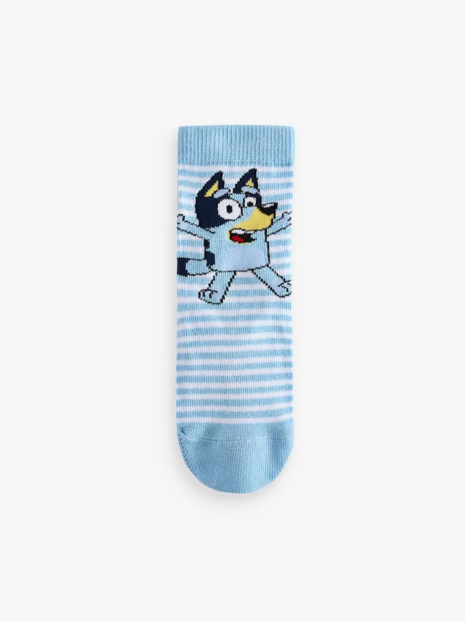 Sokken|Next Blauw - Verpakking van 5 paar Character sokken met hoog katoengehalte