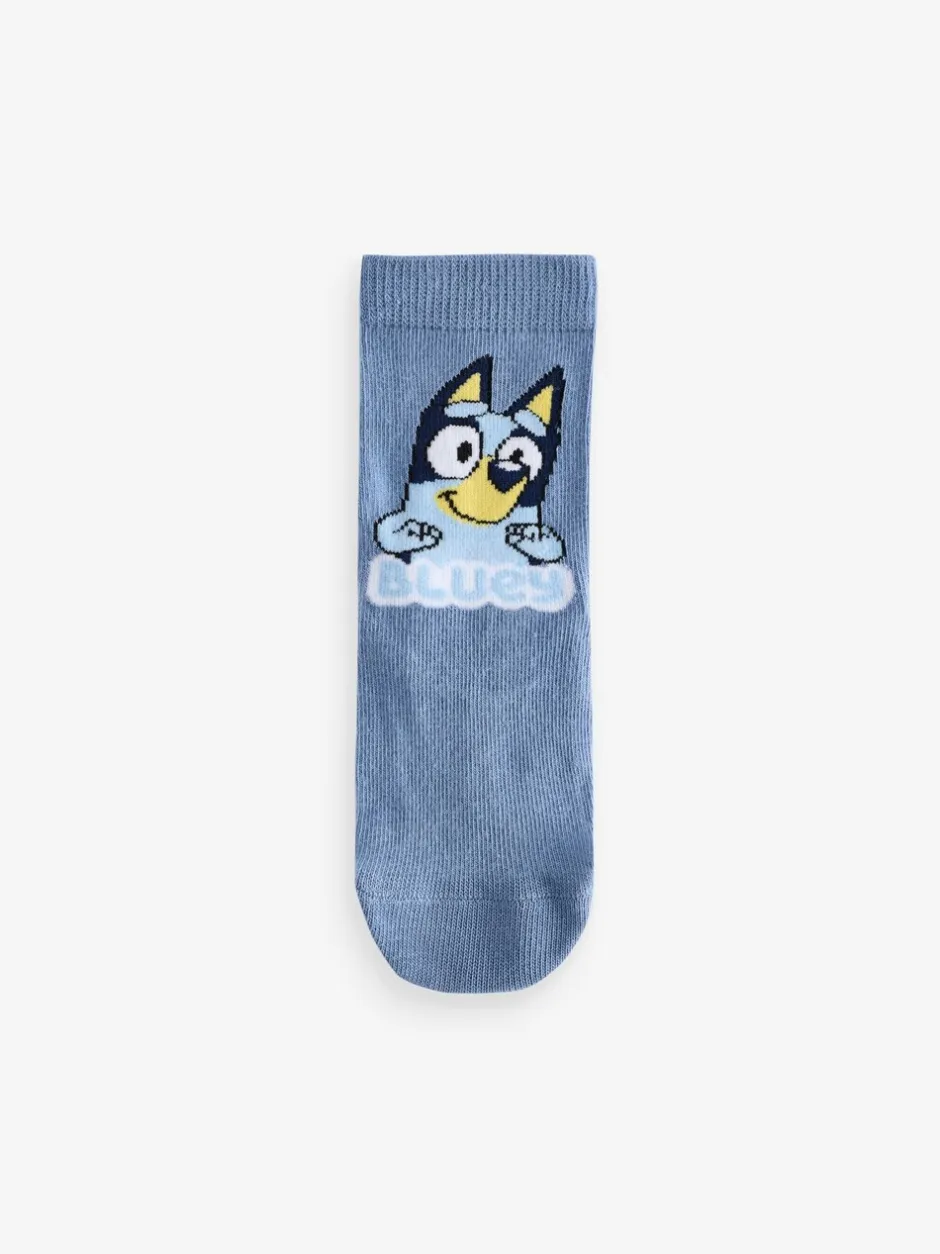 Sokken|Next Blauw - Verpakking van 5 paar Character sokken met hoog katoengehalte