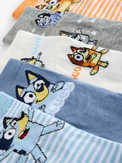 Sokken|Next Blauw - Verpakking van 5 paar Character sokken met hoog katoengehalte