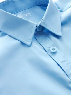 Shirts*Next - Verpakking van 2 schooloverhemden met lange mouwen (3-17jr) Blauw