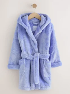Kamerjassen*Next - Zacht aanvoelende fleece kamerjas (9 mnd-16 jr) Blauw