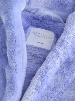 Kamerjassen*Next - Zacht aanvoelende fleece kamerjas (9 mnd-16 jr) Blauw