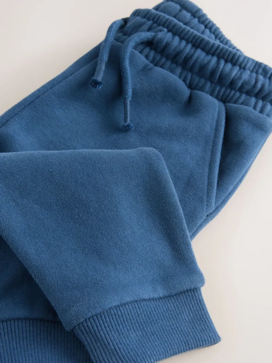 Jeans En Joggingbroeken|Next Blauw - Zacht aanvoelende jersey joggingbroek (3 mnd-7 jr)