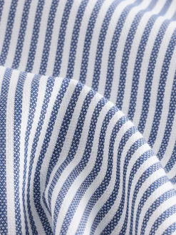 Shirts*Next Blauw Bengaals - Strijkvrij Oxford overhemd met knopen