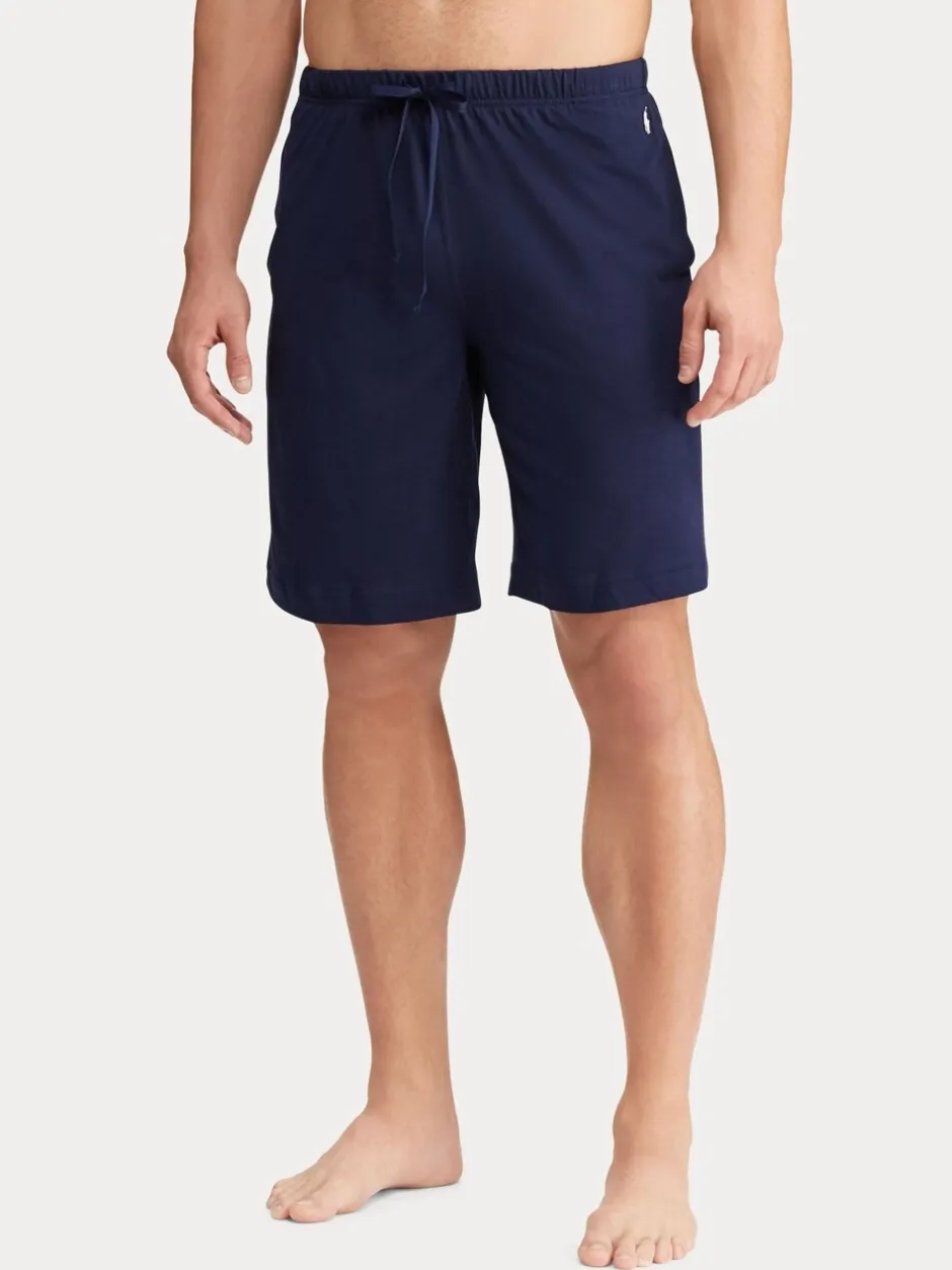 Shorts*Polo Ralph Lauren - stretchy katoenen jersey shorts Blauw chroom