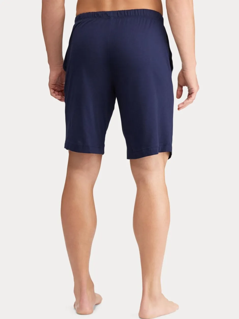 Shorts*Polo Ralph Lauren - stretchy katoenen jersey shorts Blauw chroom