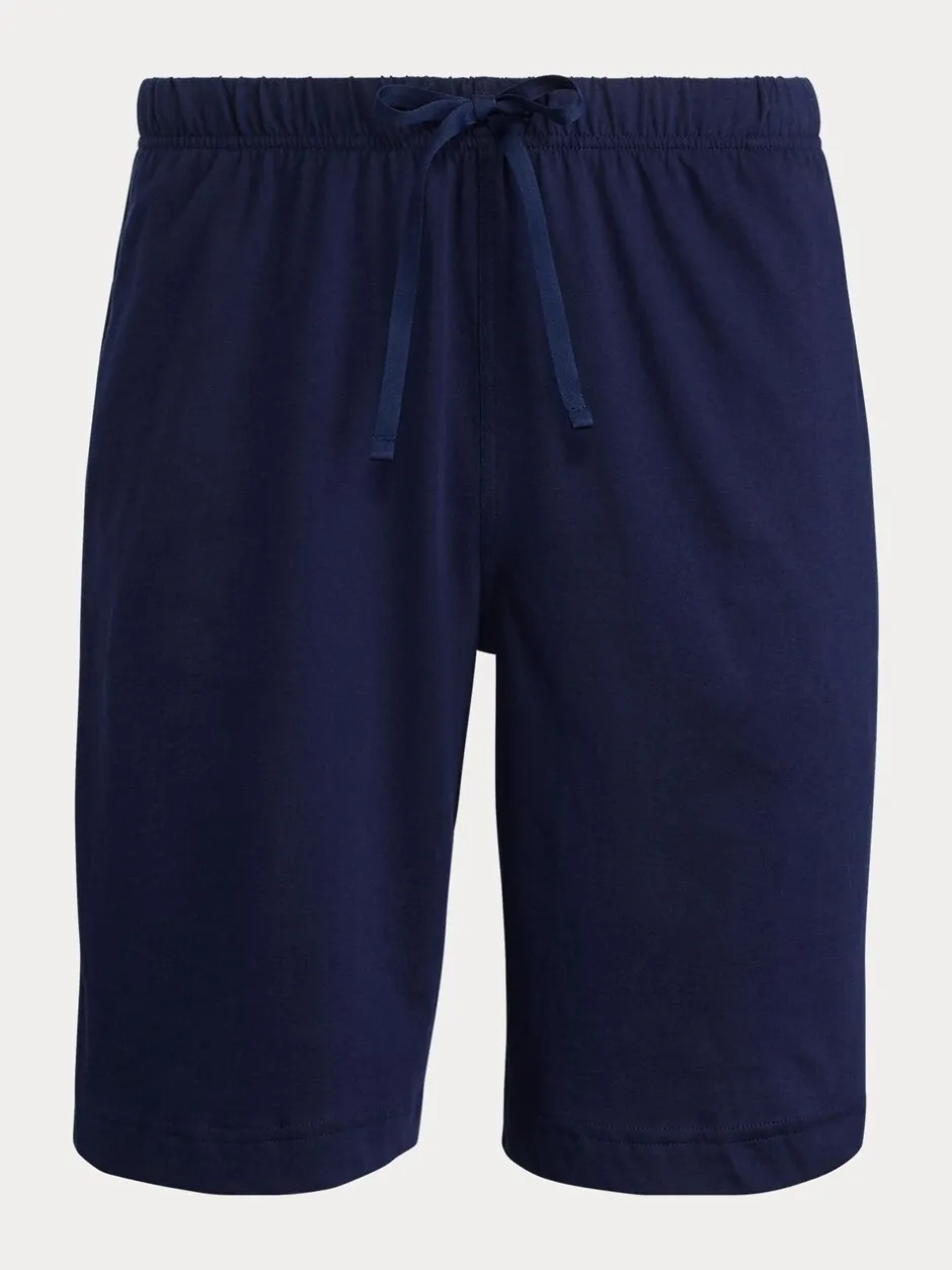 Shorts*Polo Ralph Lauren - stretchy katoenen jersey shorts Blauw chroom