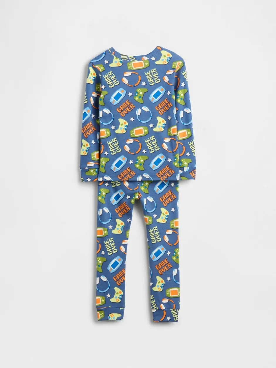 Pyjama's*Gap - Brushed Cotton Pyjamas (6mths-5yrs) Blauw Gamer