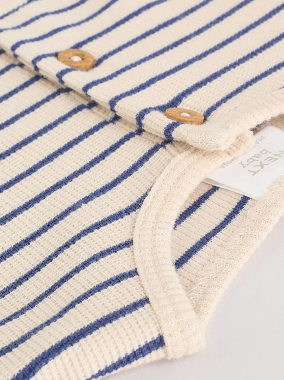 Tops|T-Shirts*Next - Baby T-shirts met lange mouwen 4 stuks (0mnd-2jr) Blauw gestreept