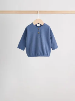 Tops|T-Shirts*Next - Baby T-shirts met lange mouwen 4 stuks (0mnd-2jr) Blauw gestreept
